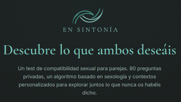Captura de pantalla de En Sintonía – juego de compatibilidad sexual para parejas de NoctLab